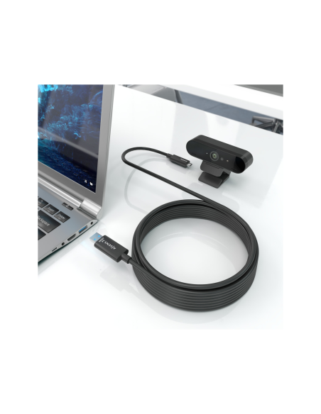 AISENS A157-0925 cable USB USB 3.2 Gen 2 (3.1 Gen 2) 15 m 2 x USB A USB C Negro