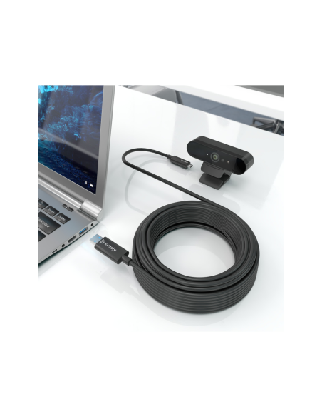 AISENS A157-0927 cable USB USB 3.2 Gen 2 (3.1 Gen 2) 40 m 2 x USB A USB C Negro
