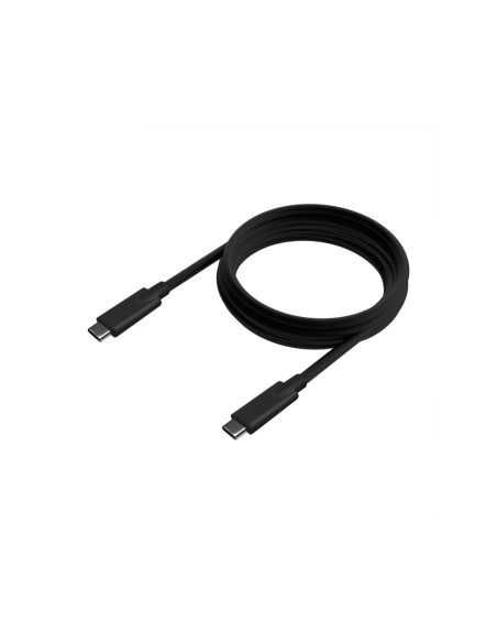 AISENS Cable USB 3.2 Gen1 5Gbps 4k@60Hz 3A 60W E-Marker, Tipo USB-C/M-USB-C/M, Negro, 5.0m