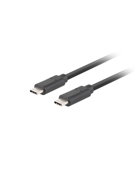 Lanberg CA-CMCM-32CU-0005-BK cable USB USB 3.2 Gen 2 (3.1 Gen 2) 0,5 m USB C Negro