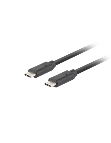 Lanberg CA-CMCM-32CU-0010-BK cable USB USB 3.2 Gen 2 (3.1 Gen 2) 1 m USB C Negro