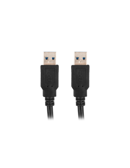Lanberg CA-USBA-30CU-0018-BK cable USB USB 3.2 Gen 1 (3.1 Gen 1) 1,8 m Negro