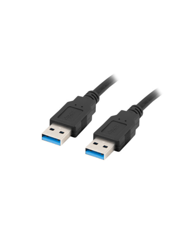 Lanberg CA-USBA-30CU-0010-BK cable USB USB 3.2 Gen 1 (3.1 Gen 1) 1 m Negro