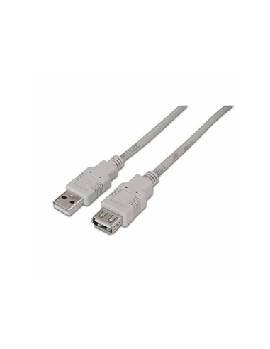AISENS A101-0013 cable USB USB 2.0 1,8 m USB A Beige