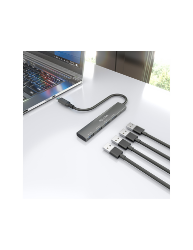 AISENS A109-0943 base para portátil y replicador de puertos Alámbrico USB 3.2 Gen 1 (3.1 Gen 1) Type-C