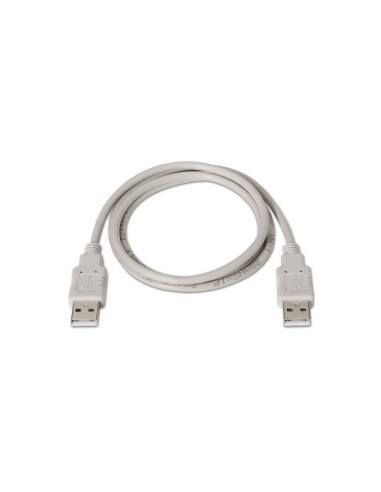 AISENS A101-0021 cable USB USB 2.0 1 m USB A Beige
