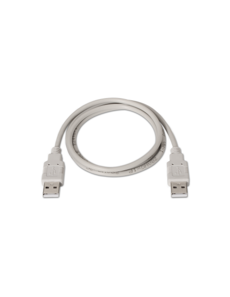 AISENS A101-0021 cable USB USB 2.0 1 m USB A Beige