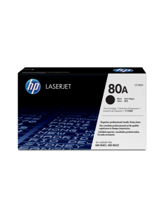 HP Cartucho de tóner original LaserJet 80A negro