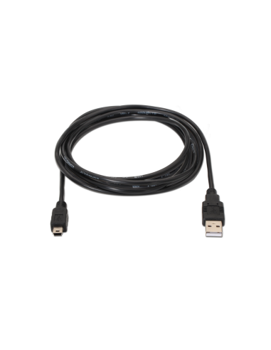 AISENS A101-0024 cable USB USB 2.0 1 m USB A Mini-USB B Negro