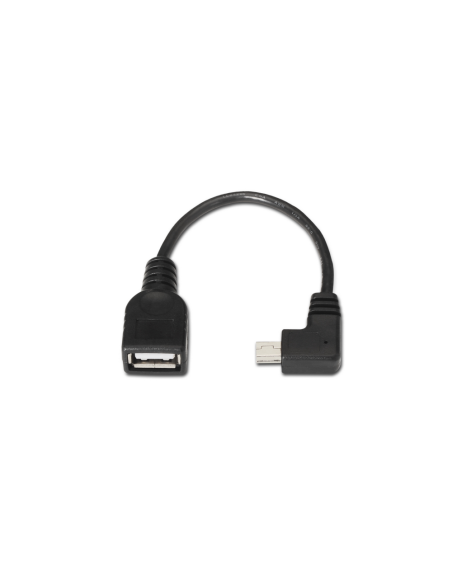 AISENS A101-0034 cable USB USB 2.0 0,15 m Mini-USB B USB A Negro