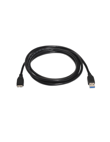 AISENS A105-0043 cable USB USB 3.2 Gen 1 (3.1 Gen 1) 1 m USB A Micro-USB B Negro