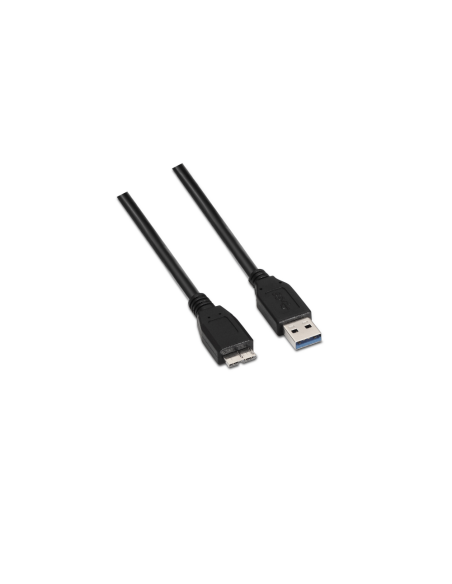 AISENS A105-0044 cable USB USB 3.2 Gen 1 (3.1 Gen 1) 2 m USB A Micro-USB B Negro