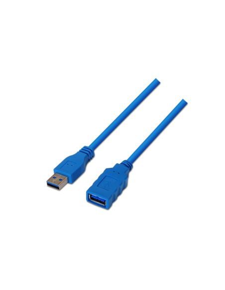 AISENS A105-0045 cable USB USB 3.2 Gen 1 (3.1 Gen 1) 1 m USB A Azul
