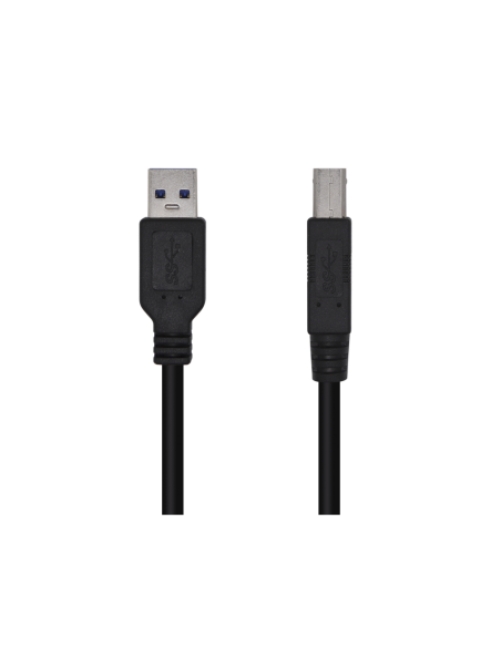 AISENS Cable USB 3.0 Impresora Tipo A/M-B/M, Negro, 2.0m