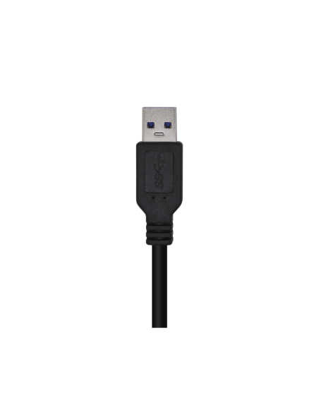 AISENS Cable USB 3.0, Tipo A/M-A/M, Negro, 3.0m