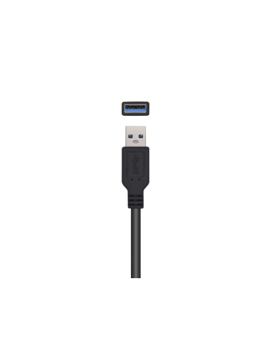 AISENS Cable USB 3.0 Prolongador Con Amplificador, Tipo A/M-A/H, Negro, 5.0m