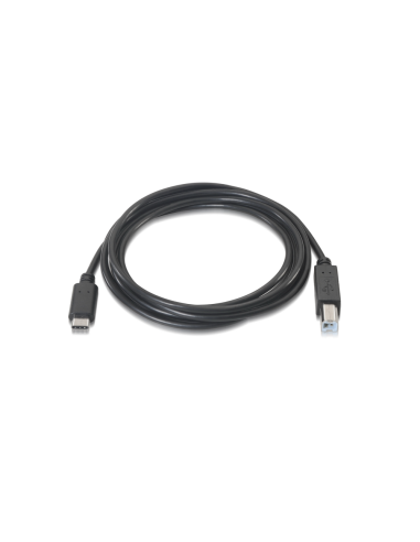 AISENS A107-0054 cable USB USB 2.0 2 m USB C USB B Negro