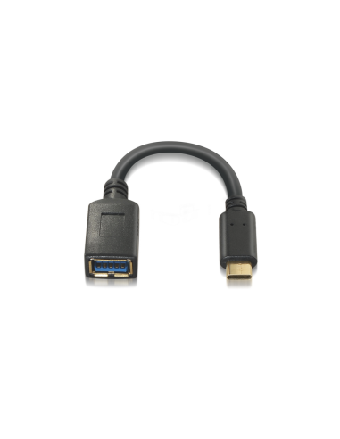 AISENS A107-0062 cable USB USB 3.2 Gen 1 (3.1 Gen 1) 0,15 m USB C USB A Negro