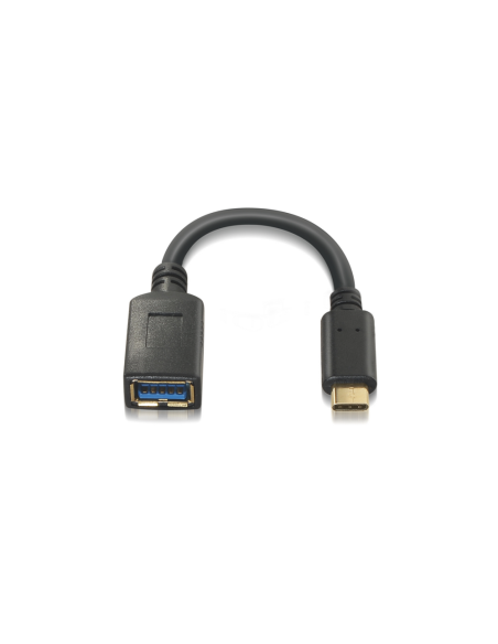 AISENS A107-0062 cable USB USB 3.2 Gen 1 (3.1 Gen 1) 0,15 m USB C USB A Negro