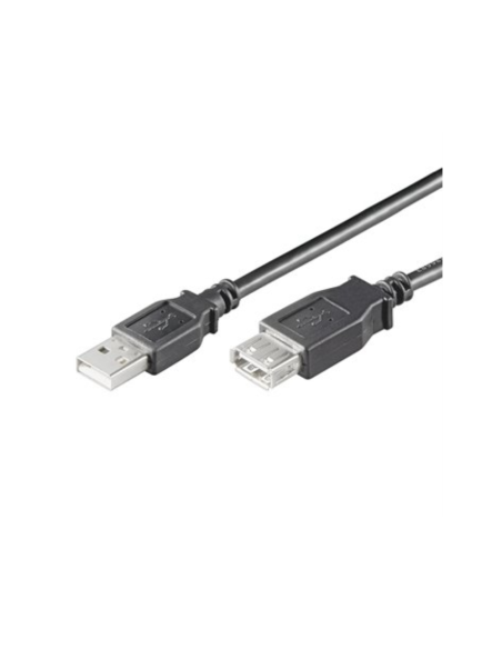 Ewent EC1012 cable USB 1,8 m USB 2.0 USB A Negro