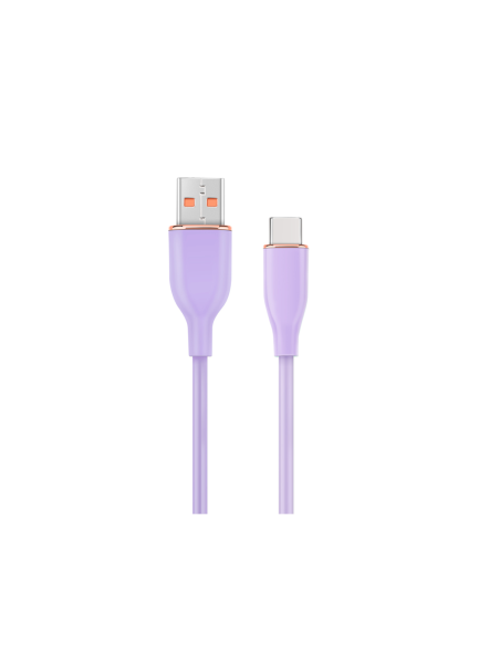Gembird CC-USB2S-AMCM-1.5M-P cable USB USB 2.0 1,5 m USB A USB C Púrpura