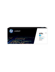 HP LaserJet Cartucho de tóner Original 659X cian de alta capacidad