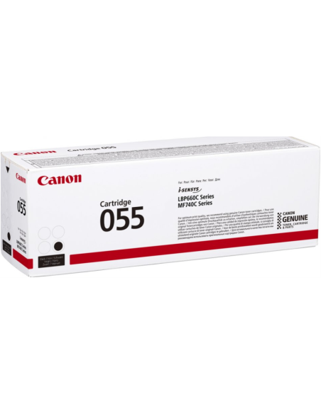 Canon 055 cartucho de tóner 1 pieza(s) Original Negro