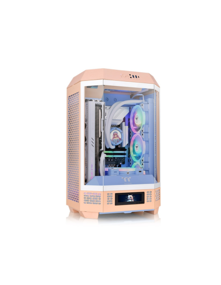 Thermaltake Tower 300 Peach Fuzz Micro Torre Durazno