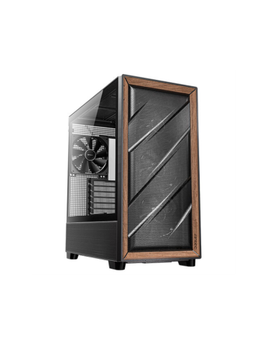 Antec 0-761345-10133-2 carcasa de ordenador Midi Tower Negro, Madera