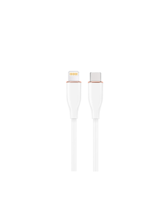 Gembird GMB Audio CC-USB2S-CM8PM-1.5M-W cable de conector Lightning 1,5 m Blanco