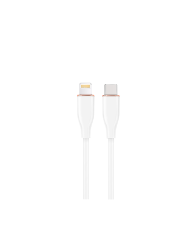 Gembird GMB Audio CC-USB2S-CM8PM-1.5M-W cable de conector Lightning 1,5 m Blanco
