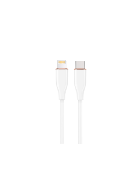 Gembird GMB Audio CC-USB2S-CM8PM-1.5M-W cable de conector Lightning 1,5 m Blanco