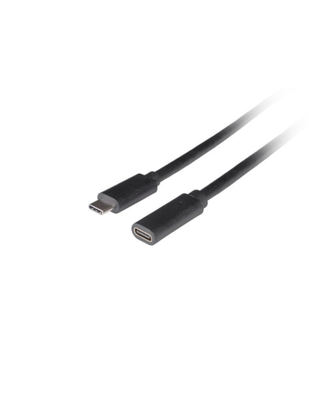 Lanberg CA-USBE-20CC-0005-BK cable USB USB 3.2 Gen 1 (3.1 Gen 1) 0,5 m USB C Negro