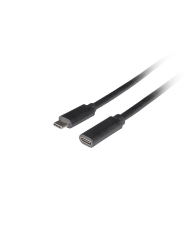 Lanberg CA-USBE-20CC-0015-BK cable USB USB 3.2 Gen 1 (3.1 Gen 1) 1,5 m USB C Negro