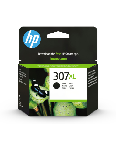 HP Cartucho de tinta Original 307XL de capacidad superior negro
