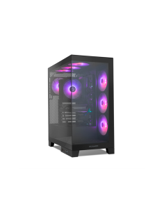 NOX Hummer Glock Black Midi Tower Negro