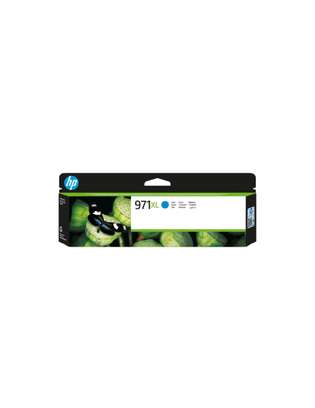 HP Cartucho de tinta original 971XL de alta capacidad cian