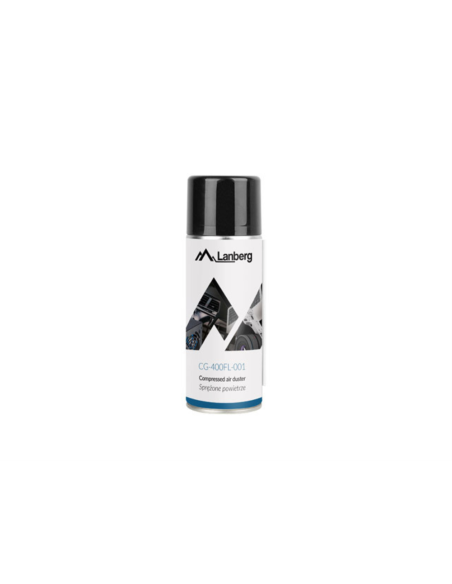 Lanberg CG-400FL-001 limpiador de aire comprimido 400 ml