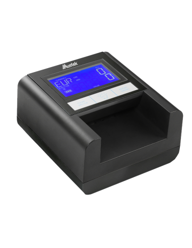 Mustek Detector Billetes Falsos D9 detector de billetes falsos Negro