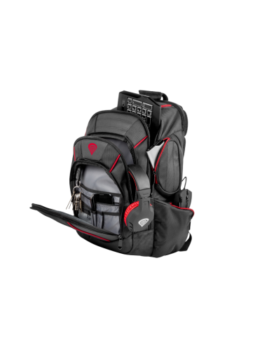 GENESIS Pallad 500 maletines para portátil 43,9 cm (17.3") Funda tipo mochila Negro