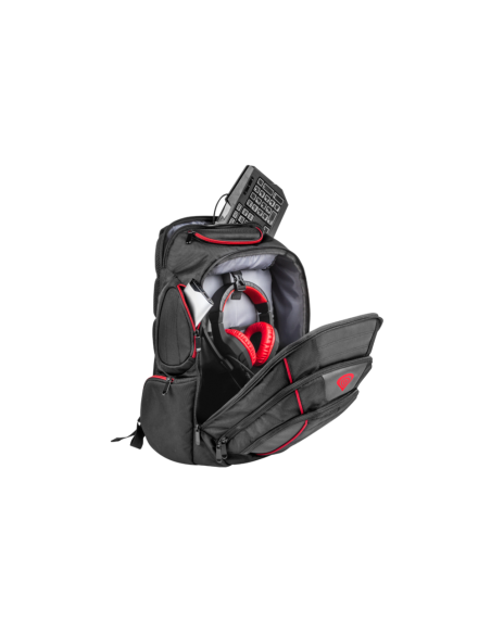 GENESIS Pallad 500 maletines para portátil 43,9 cm (17.3") Funda tipo mochila Negro