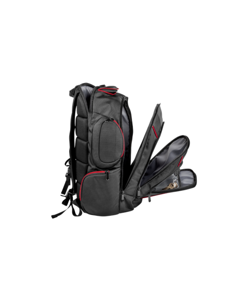 GENESIS Pallad 500 maletines para portátil 43,9 cm (17.3") Funda tipo mochila Negro