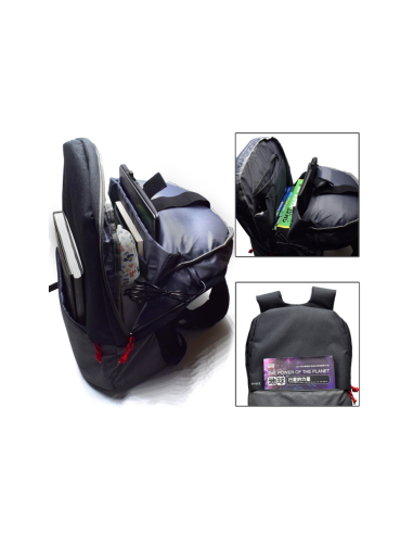 Ewent EW2529 maletines para portátil 43,9 cm (17.3") Mochila Negro