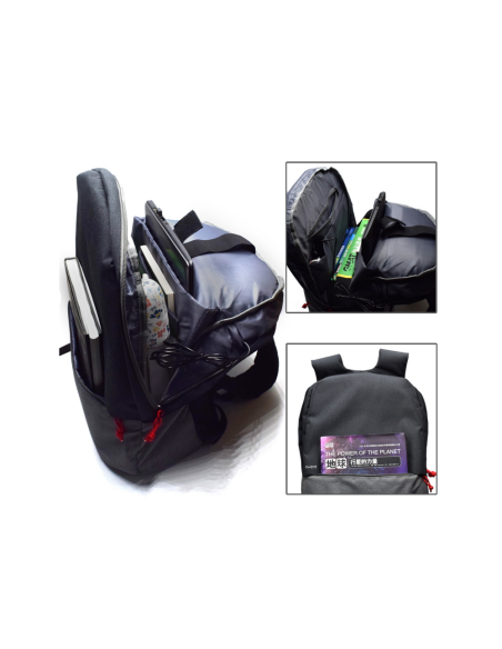 Ewent EW2529 maletines para portátil 43,9 cm (17.3") Mochila Negro