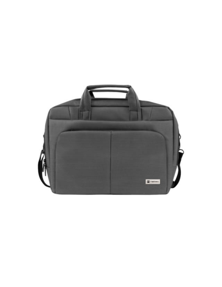 NATEC Gazelle 39,6 cm (15.6") Maletín Gris