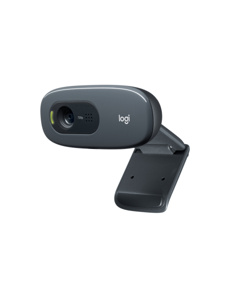 Logitech 960-001063 cámara web 3 MP 1280 x 720 Pixeles USB Gris, Gris Oscuro
