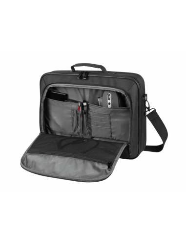 NATEC Boxer Lite 39,6 cm (15.6") Maletín Negro