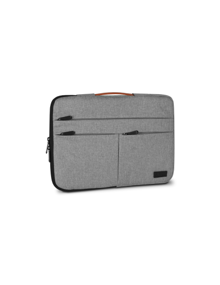 SUBBLIM Funda Air Padding 360 Sleeve 15,6" Light Grey