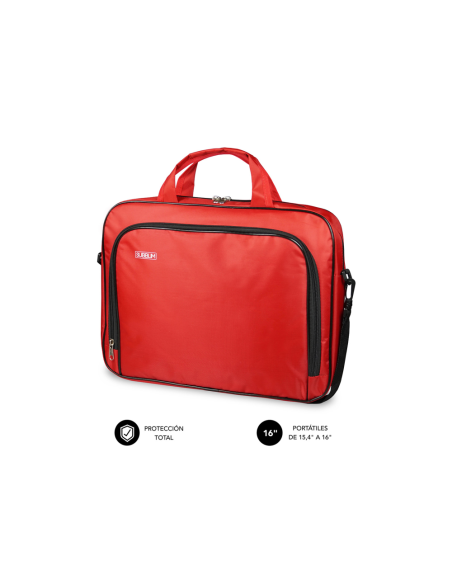 SUBBLIM Maletín Ordenador Oxford Laptop Bag 15,4-16" Red