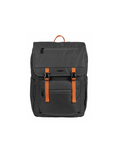 NATEC Niala Ginger Orange 39,6 cm (15.6") Mochila Negro